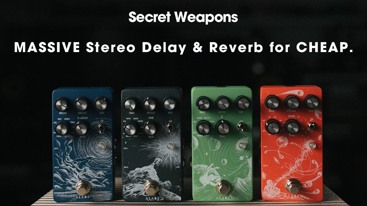ALABS Pedals  Secret Weapons Demo & Review